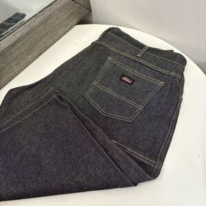 Dickies Y2K 00’s Black loose fit Jean Shorts Durable Design